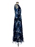 JS Collections 100% Polyester Blue Cocktail Dress Size 8 - photo 4