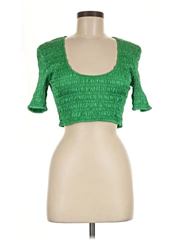 Ganni Short Sleeve Top (view 1)