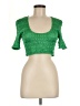 Ganni Green Short Sleeve Top Size EU 38 / US 8 - photo 1
