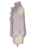 Clara Sun Woo Silver Sleeveless Blouse Size XS - photo 5