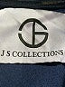 JS Collections 100% Polyester Blue Cocktail Dress Size 10 - photo 4