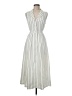 DKNY Stripes Gray Casual Dress Size M (estimated) - photo 1