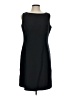 Gap 100% Polyester Solid Black Cocktail Dress Size 12 - photo 1