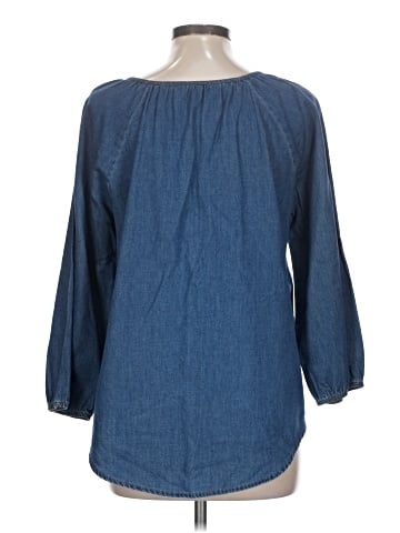Riders by Lee 3/4 Sleeve Blouse (view 2)