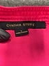 Cynthia Steffe 100% Polyester Pink Short Sleeve Blouse Size L - photo 7