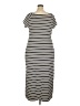 No Comment Stripes Ivory Casual Dress Size 3X - photo 2