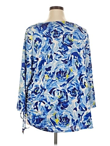 Dana Buchman 3/4 Sleeve Blouse (view 2)