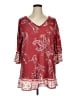 BLOOMCHIC Paisley Burgundy Casual Dress Size 14 - 16 - photo 1