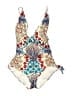 Marc by Marc Jacobs Paisley Ivory One Piece Swimsuit Size M - photo 1