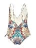 Marc by Marc Jacobs Paisley Ivory One Piece Swimsuit Size M - photo 2