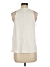Double Zero 100% Cotton Ivory Sleeveless T-Shirt Size M - photo 2