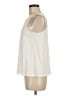 Double Zero 100% Cotton Ivory Sleeveless T-Shirt Size M - photo 5