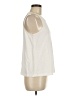 Double Zero 100% Cotton Ivory Sleeveless T-Shirt Size M - photo 4