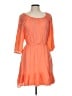 Copper Key Orange Casual Dress Size L - photo 1
