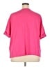 Appleseeds 100% Cotton Pink Short Sleeve Blouse Size 3X - photo 2