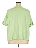 Appleseeds 100% Cotton Green Short Sleeve Blouse Size 3X - photo 2