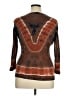 Tryst 100% Cotton Brown Cardigan Size XL - photo 2