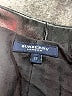 Burberry 100% Leather Black Leather Pants Size 12 - photo 11