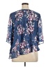 Alex Evenings 100% Polyester Blue 3/4 Sleeve Blouse Size 1X - photo 2