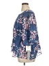 Alex Evenings 100% Polyester Blue 3/4 Sleeve Blouse Size 1X - photo 5