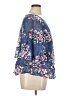 Alex Evenings 100% Polyester Blue 3/4 Sleeve Blouse Size 1X - photo 4