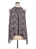 MICHAEL Michael Kors Blue Sleeveless Blouse Size XL - photo 1