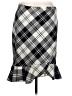 Intermix Argyle Gray Casual Skirt Size L - photo 1