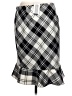 Intermix Argyle Gray Casual Skirt Size L - photo 2