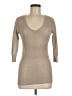 rue21 Tan 3/4 Sleeve Top Size M - photo 1