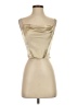 Forever 21 100% Polyester Tan Sleeveless Blouse Size S - photo 1