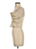 Forever 21 100% Polyester Tan Sleeveless Blouse Size S - photo 5