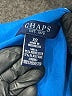 Chaps Polka Dots Blue Casual Dress Size XS - photo 8