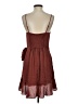 Express 100% Polyester Brown Cocktail Dress Size S - photo 2