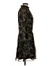 Drew 100% Polyester Paisley Black Casual Dress Size M - photo 4