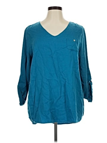 Soft Surroundings 3/4 Sleeve Blouse (view 1)