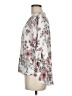 West Kei 100% Polyester Floral Ivory 3/4 Sleeve Blouse Size M - photo 5