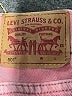 Levi's 100% Cotton Orange Denim Shorts Size 31 waist - photo 3