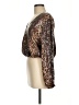 Lulumari Brown Long Sleeve Blouse Size M - photo 5