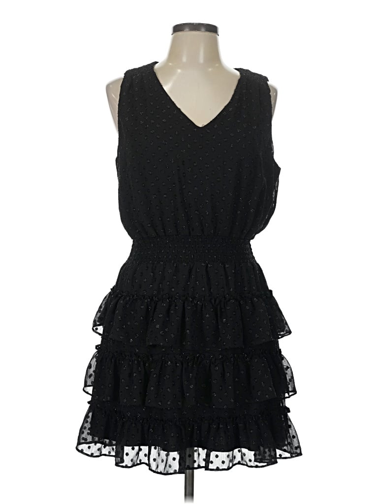 Pre-owned 1.state Cocktail Dress In Black