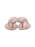 Laid Back London Silver Flip Flops Size EU 41 - photo 2