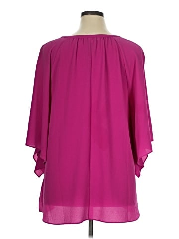 Catherines 3/4 Sleeve Blouse (view 2)
