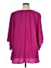 Catherines Pink Purple 3/4 Sleeve Blouse Size 1X - photo 2