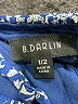 B. Darlin 100% Polyester Blue Casual Dress Size 1 - 2 - photo 7