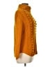 North Style 100% Acrylic Orange Turtleneck Sweater Size L - photo 4