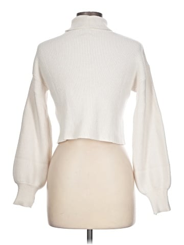 Blue Rain Turtleneck Sweater (view 2)
