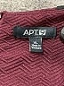 Apt. 9 Color Block Burgundy Cocktail Dress Size XL - photo 7