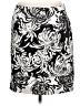 Etcetera Print Black Casual Skirt Size 12 - photo 1