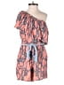 Corey Lynn Calter Graphic Pink Romper Size XS - photo 1