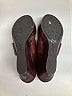Naya 100% Leather Burgundy Wedges Size 9 1/2 - photo 5