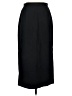 Casual Corner 100% Polyester Solid Black Formal Skirt Size 8 - photo 1